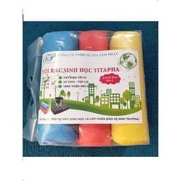 1kg Túi Đựng Rác Tự Phân Hủy Sinh Học Titapha (full size)