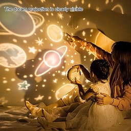 Chill Party-Đèn Chiếu Ngàn Sao 6 phong cách kiêm đèn ngủ xoay tự động, tích hợp phát nhạc bằng Bluetooth nhiều màu sắc tuyệt đẹp, sạc lại bằng USB