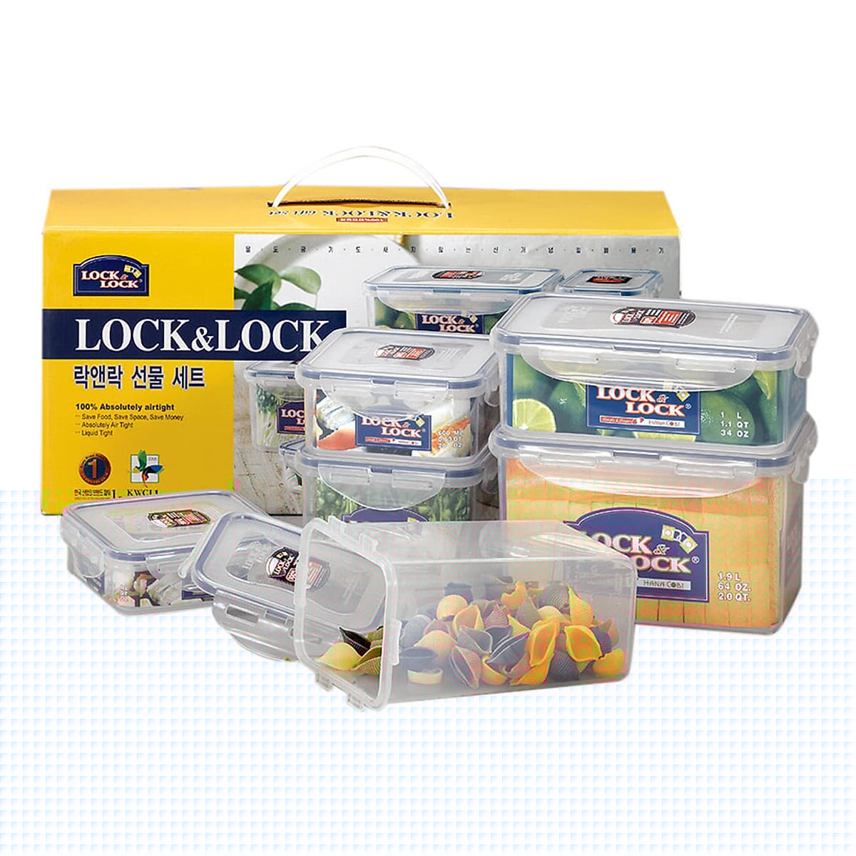 Bộ Hộp Nhựa Lock&Lock Classic 6EA HPL818SHP