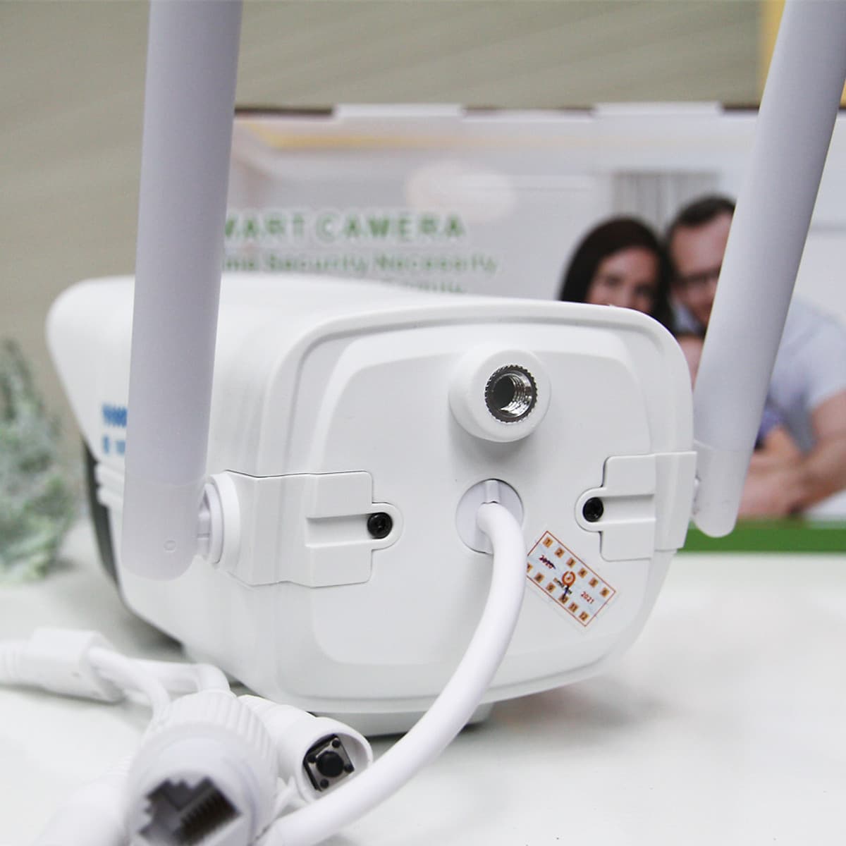Camera wifi ngoài trời YOOSEE ZQ25M 2.0MP Full HD, quan sát cố định, 2 led hồng ngoại, đàm thoại 2 chiều, hỗ trợ thẻ nhớ lên đến 128G, 2 anten, cảnh báo chống trộm- Hàng nhập khẩu 