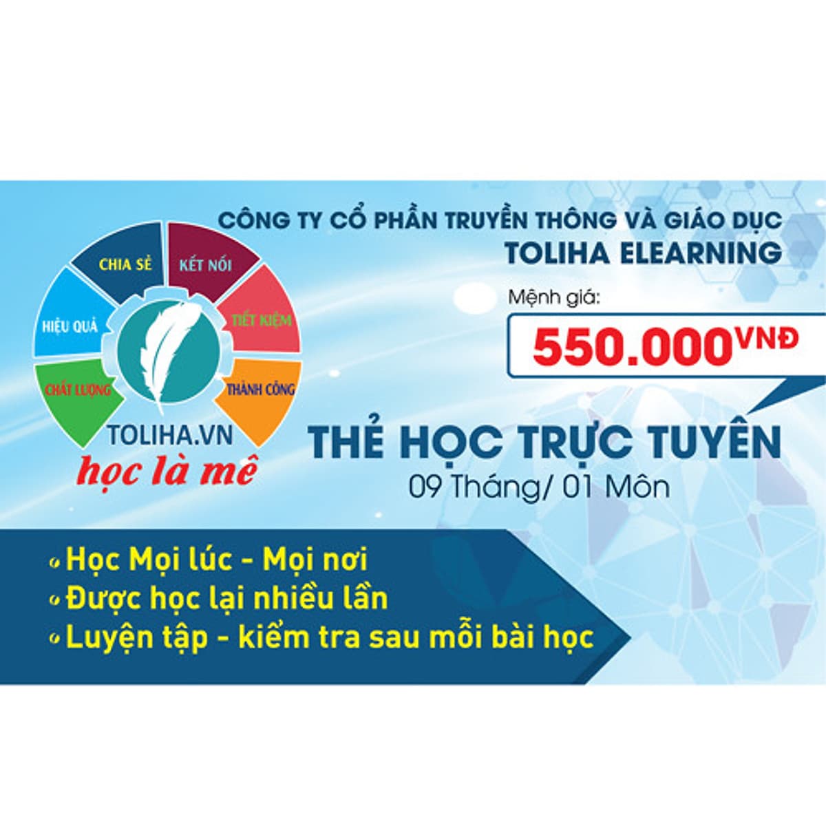 Học Online Hóa Học - Hữu Cơ lớp 12 thầy Dương Tiến Tài khóa 9 tháng