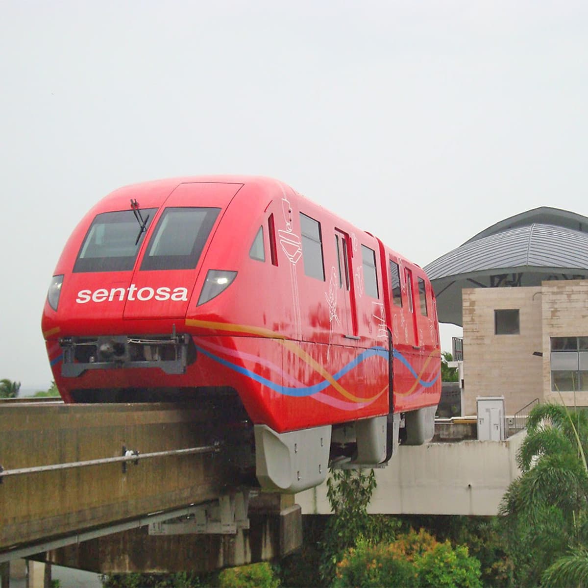 Vé Tàu Điện Sentosa Express, Singapore