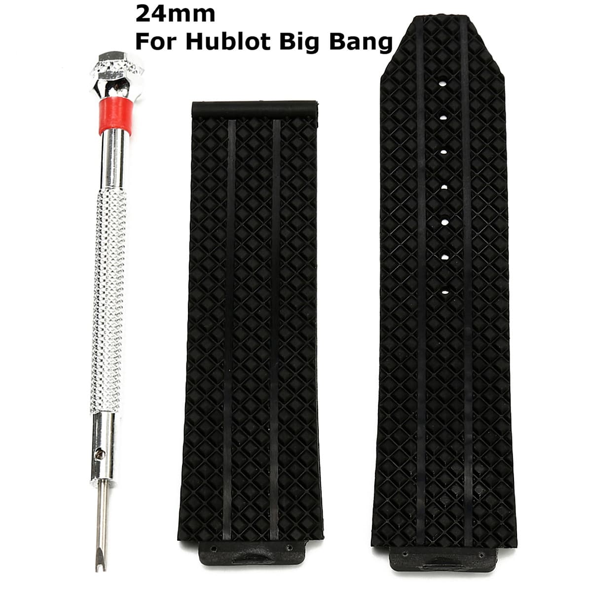 Dây Đeo Đồng Hồ Silicone Cho Hublot Big Bang (24mm)