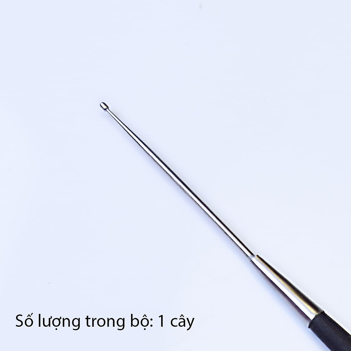 Dụng cụ lấy ráy tai 10 món có hộp đựng kim loại