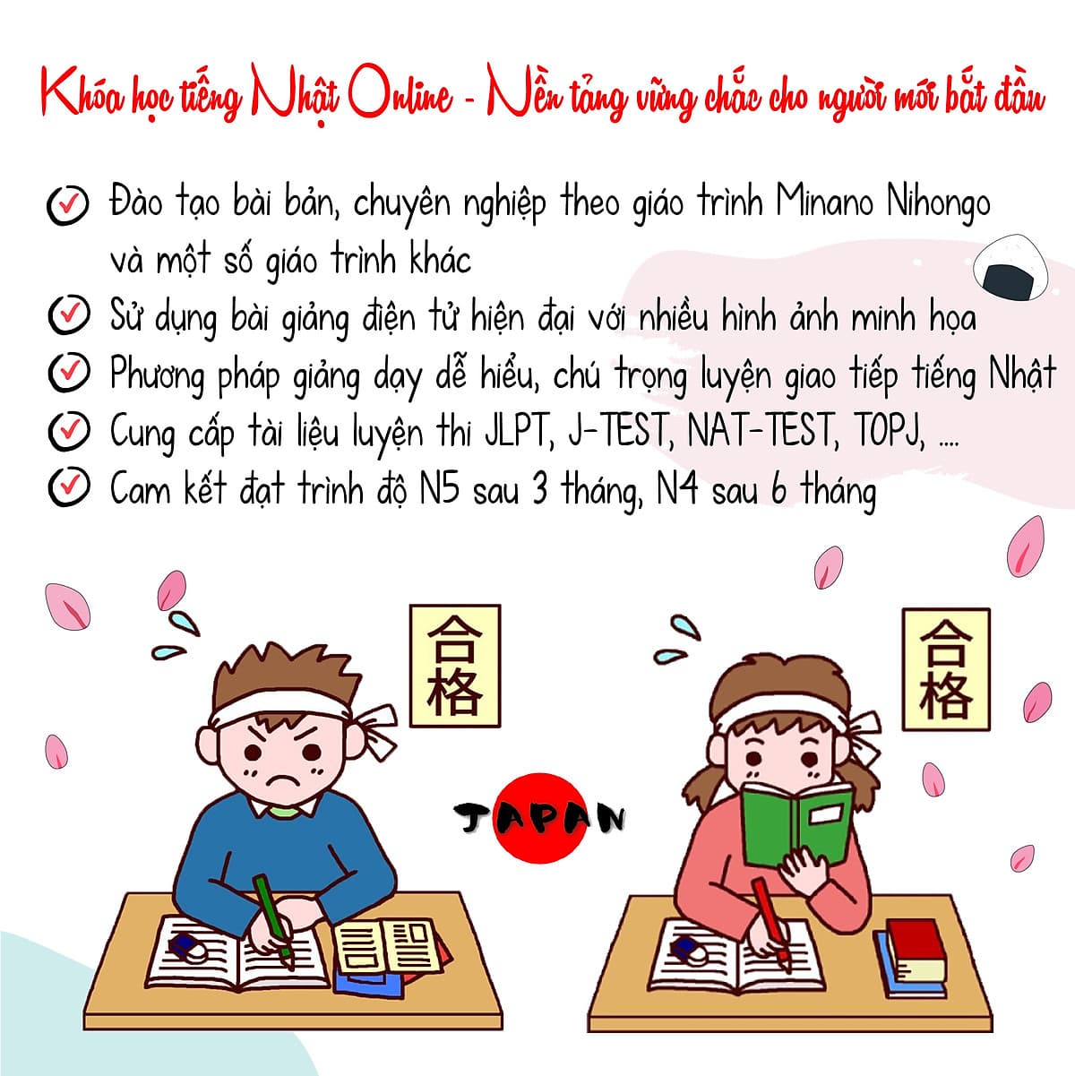 Khóa học tiếng Nhật Online N5 cùng HAATO (Học phần 2 từ Bài 9 -16) 