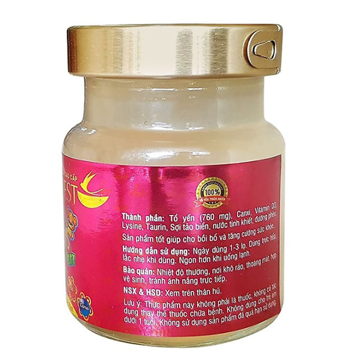 Yến Sào Cho Bé Biếng Ăn Bionest Kids - Hộp Quà Tặng (6 Lọ X 70ml)