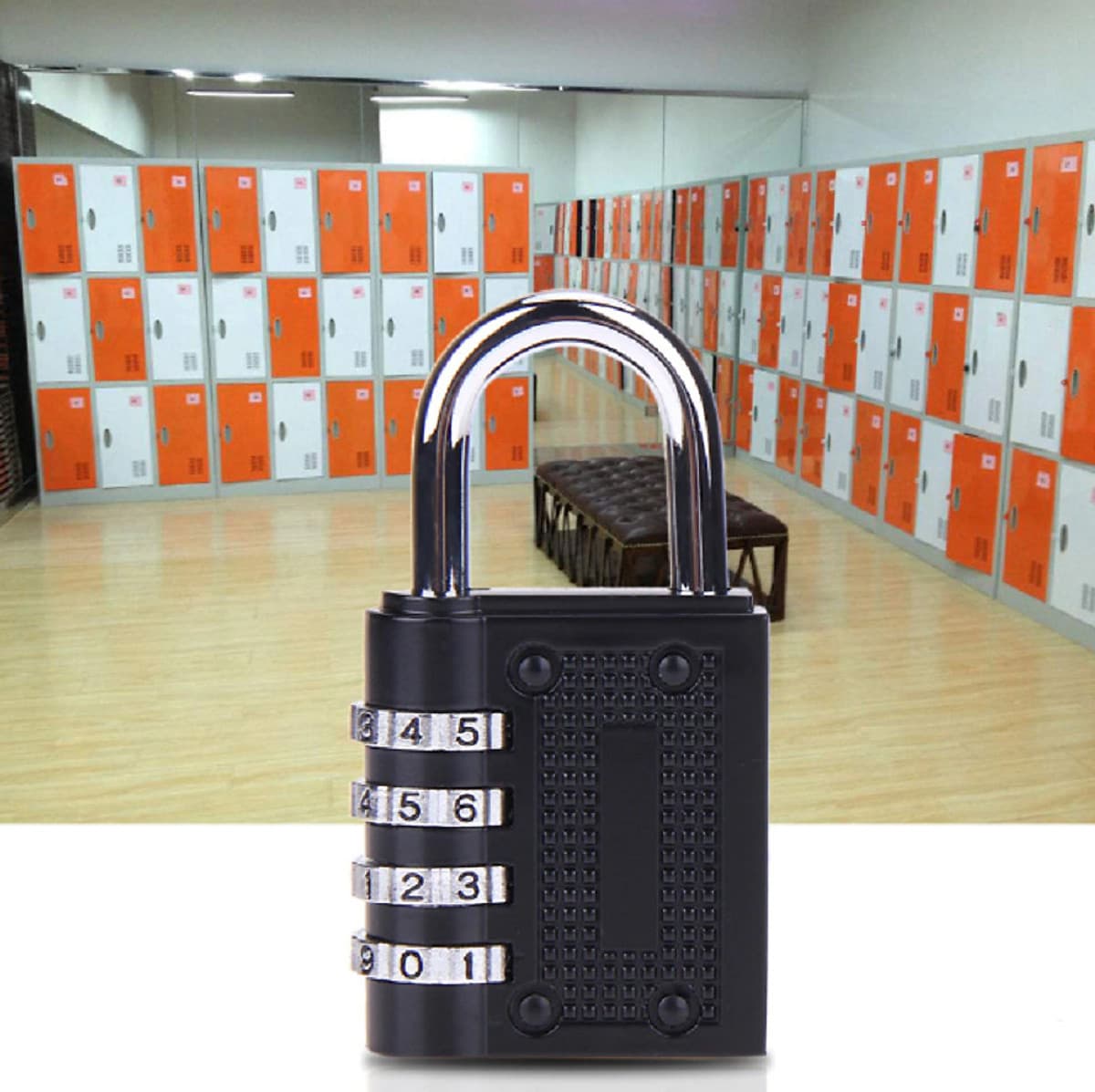 Ổ khóa 4 mã số dùng cho khóa vali, khóa tủ nhà cửa