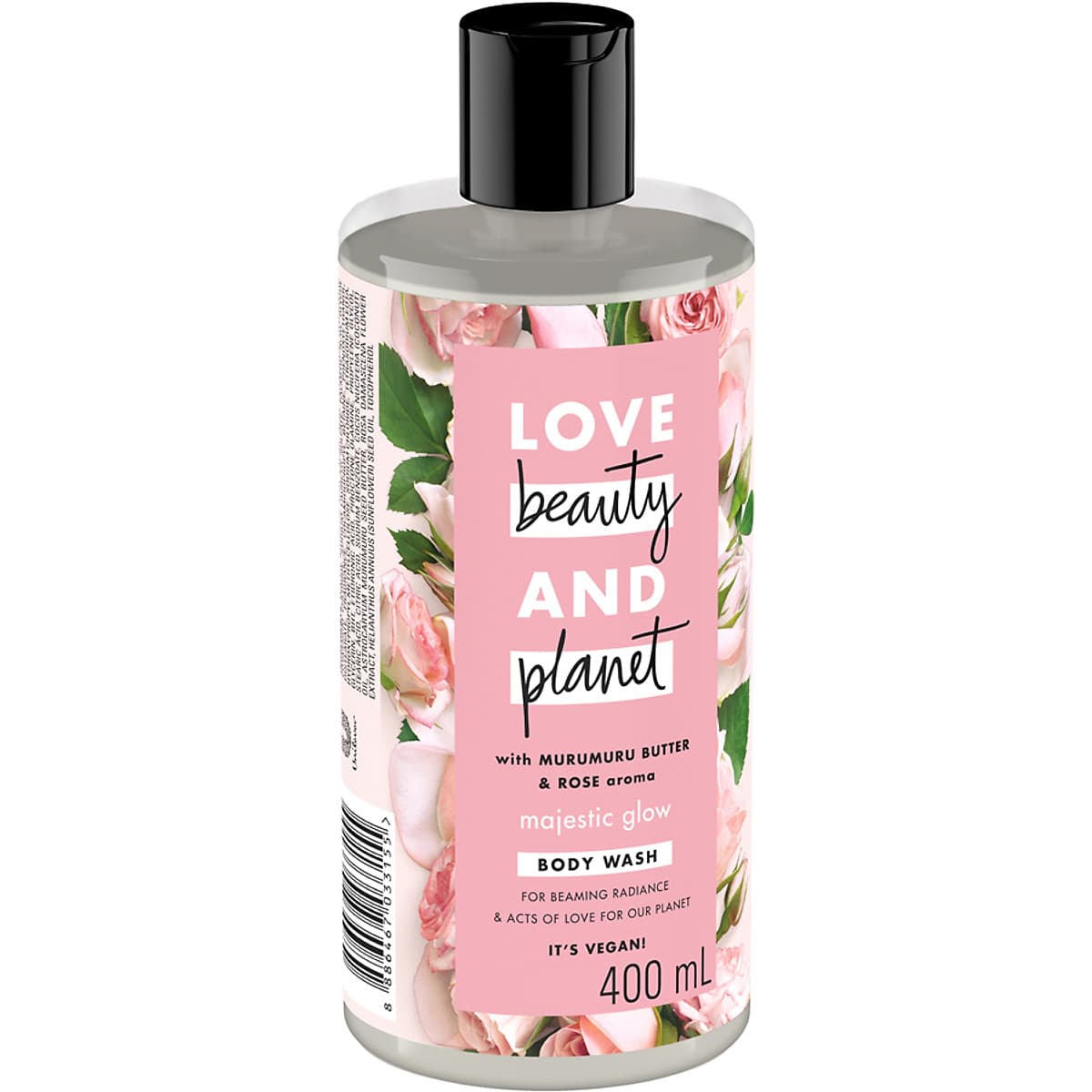 Combo Sữa Tắm + Sữa Dưỡng Thể Love Beauty And Planet Làm Sáng Da (400ml/Chai)