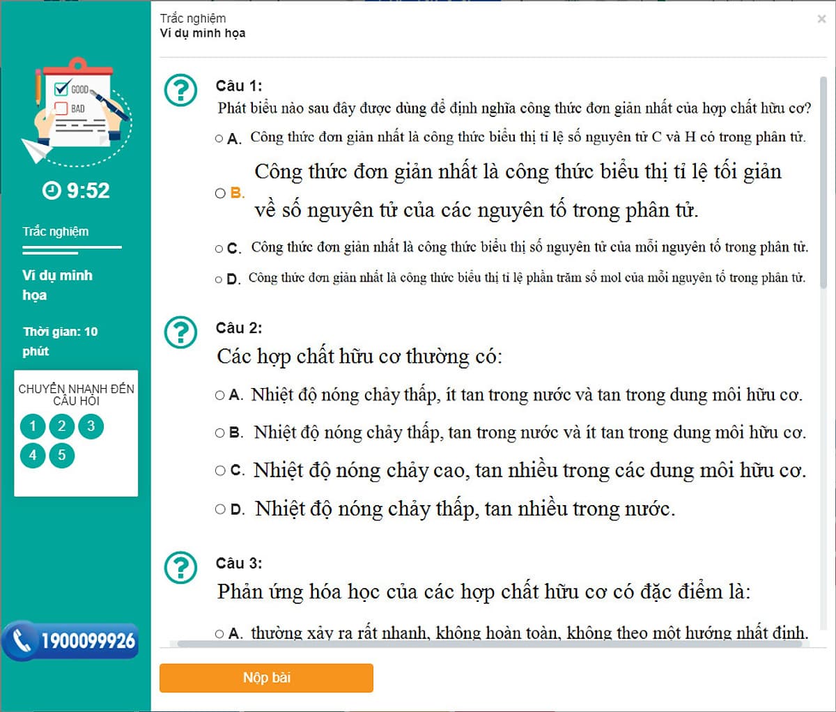 Khóa học HÓA HỮU CƠ 11 - CƠ BẢN và NÂNG CAO thầy Dương Tiến Tài - 09 tháng