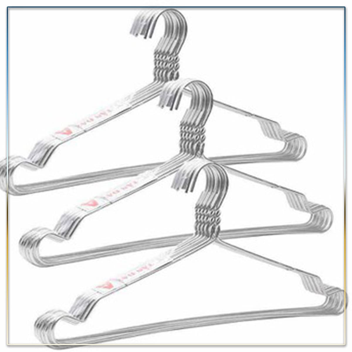 Móc treo quần áo cho bé chất liệu Nhôm cao cấp - móc phơi đồ cho trẻ em- Bộ 10 móc 