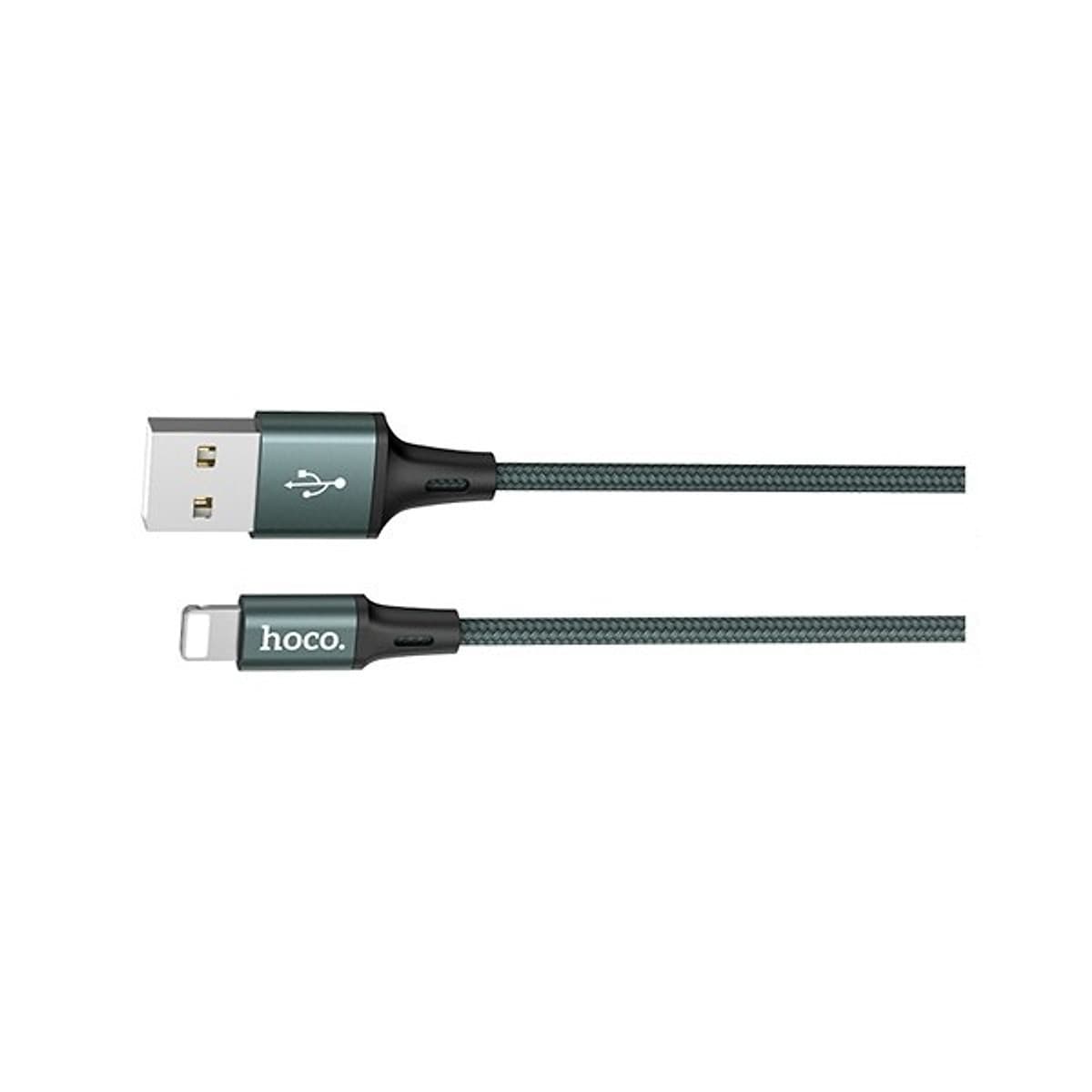CÁP SẠC NHANH DÂY DÙ LIGHTNING 3.0A HOCO DU10 MAX DÀI 2M ( 2 MÀU) - HÀNG CHÍNH HÃNG