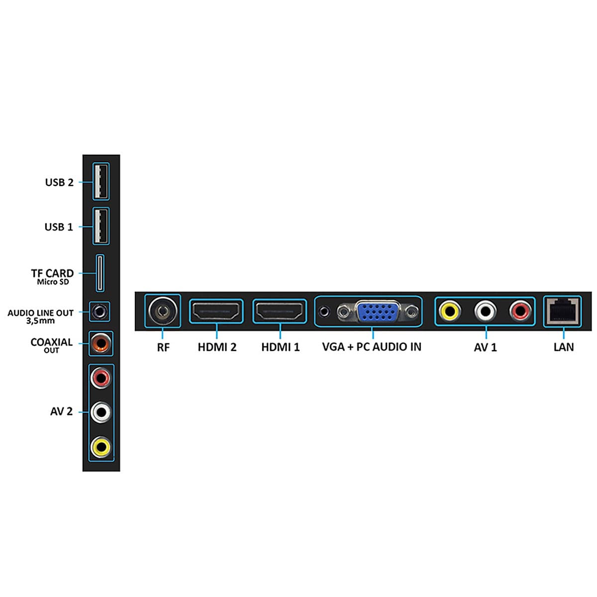 Smart Tivi Asanzo Full HD 65 inch 65SK900