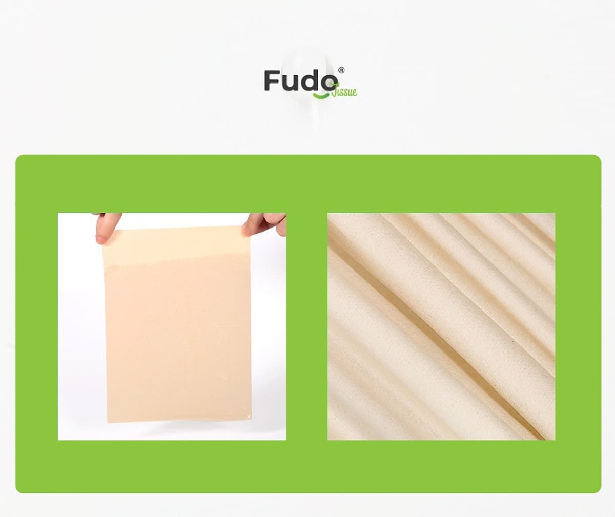 Khăn giấy tre Fudo - Combo 20 Gói Giấy Ăn (1 thùng): 100% bột tre, không tạo mùi, không tẩy trắng, siêu mềm, siêu mịn, siêu dai