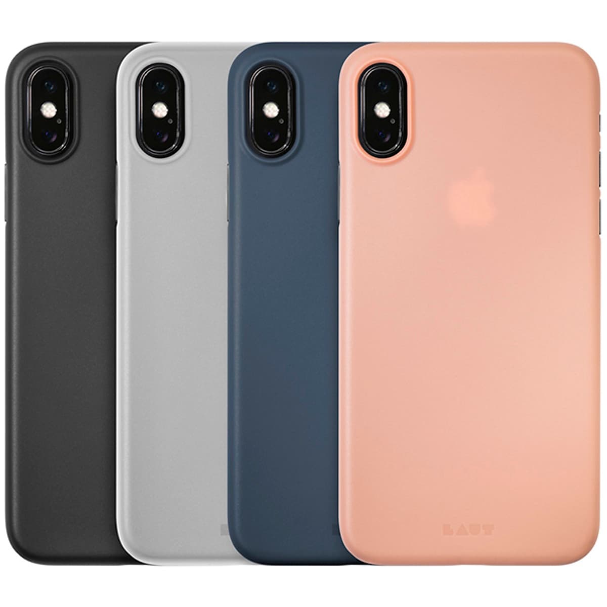 Ốp cho iPhone X/XS LAUT Slimskin - Hàng chính hãng