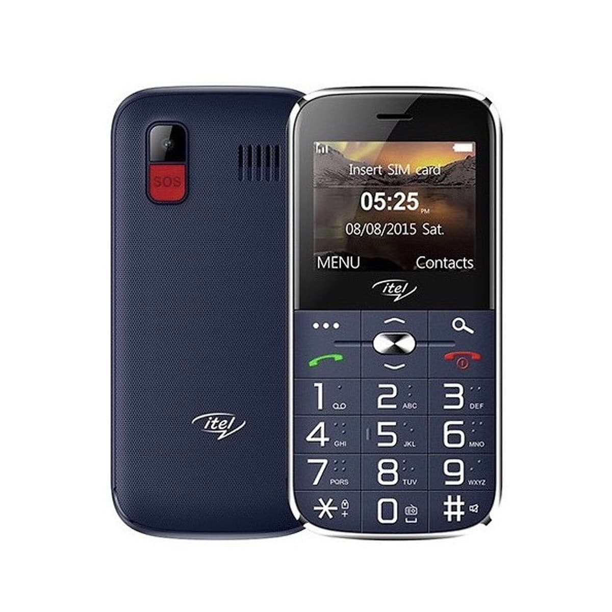Điện Thoại Dành Cho Người Cao Tuổi iTel 2590 - Pin Trâu - Loa To - Sóng Khỏe - Hàng Chính Hãng