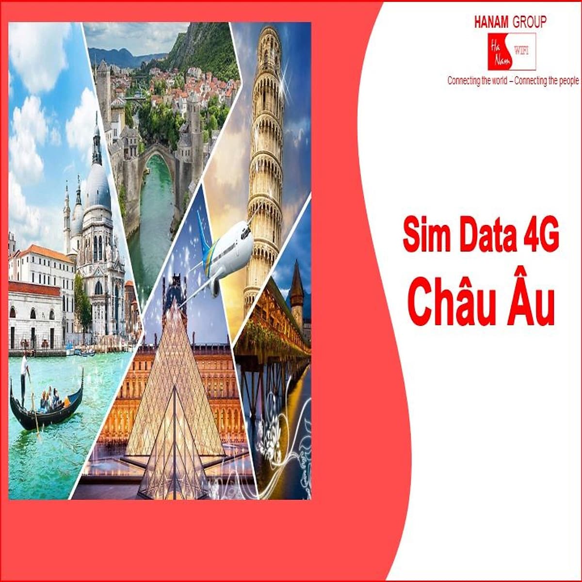 Sim Data 4G 35 nước châu Âu Không Giới Hạn Dung Lượng