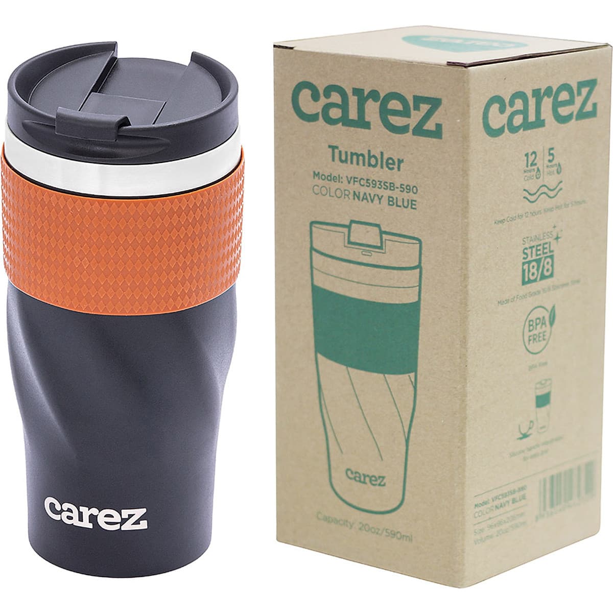 Ly Giữ Nhiệt CAREZ Tumbler (590ml)