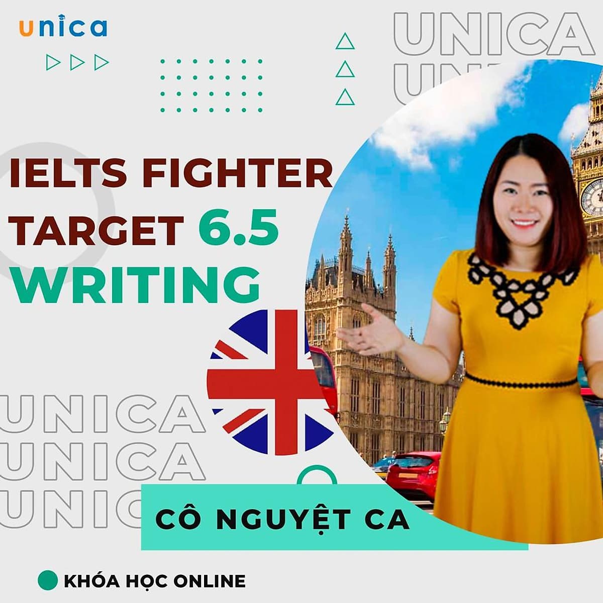  Khóa học NGOẠI NGỮ- IELTS Fighter Target 6.5: Writing -[UNICA.VN
