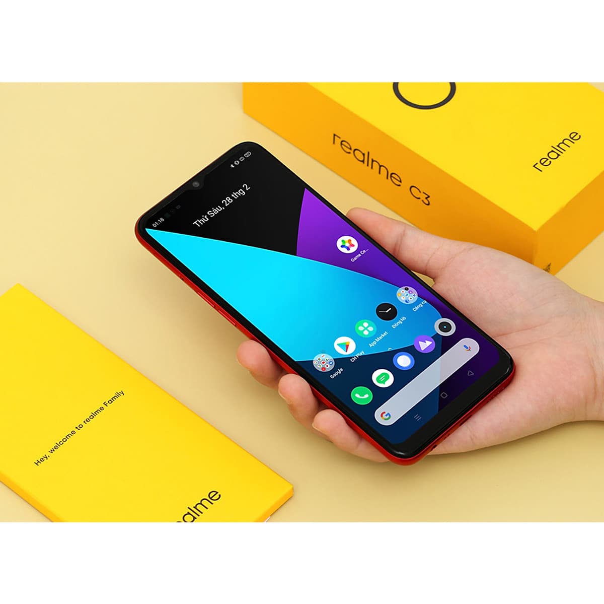 Điện Thoại Realme C3 (3GB/32GB) - Hàng Chính Hãng