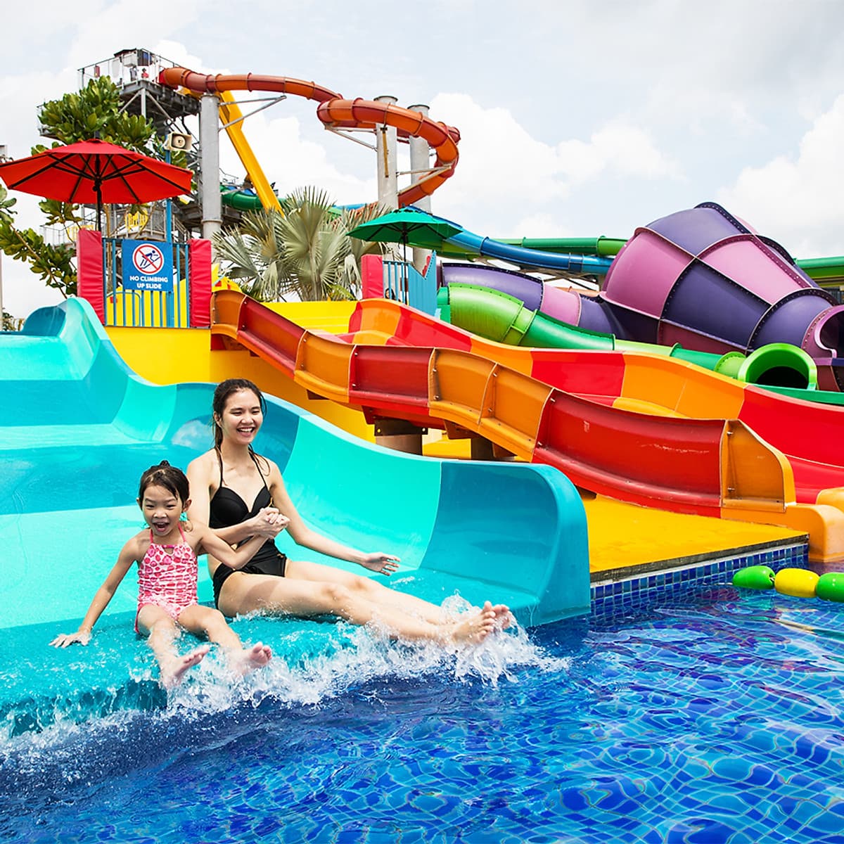 Vé Tham Quan Công Viên Nước Wild Wild Wet Ở Singapore