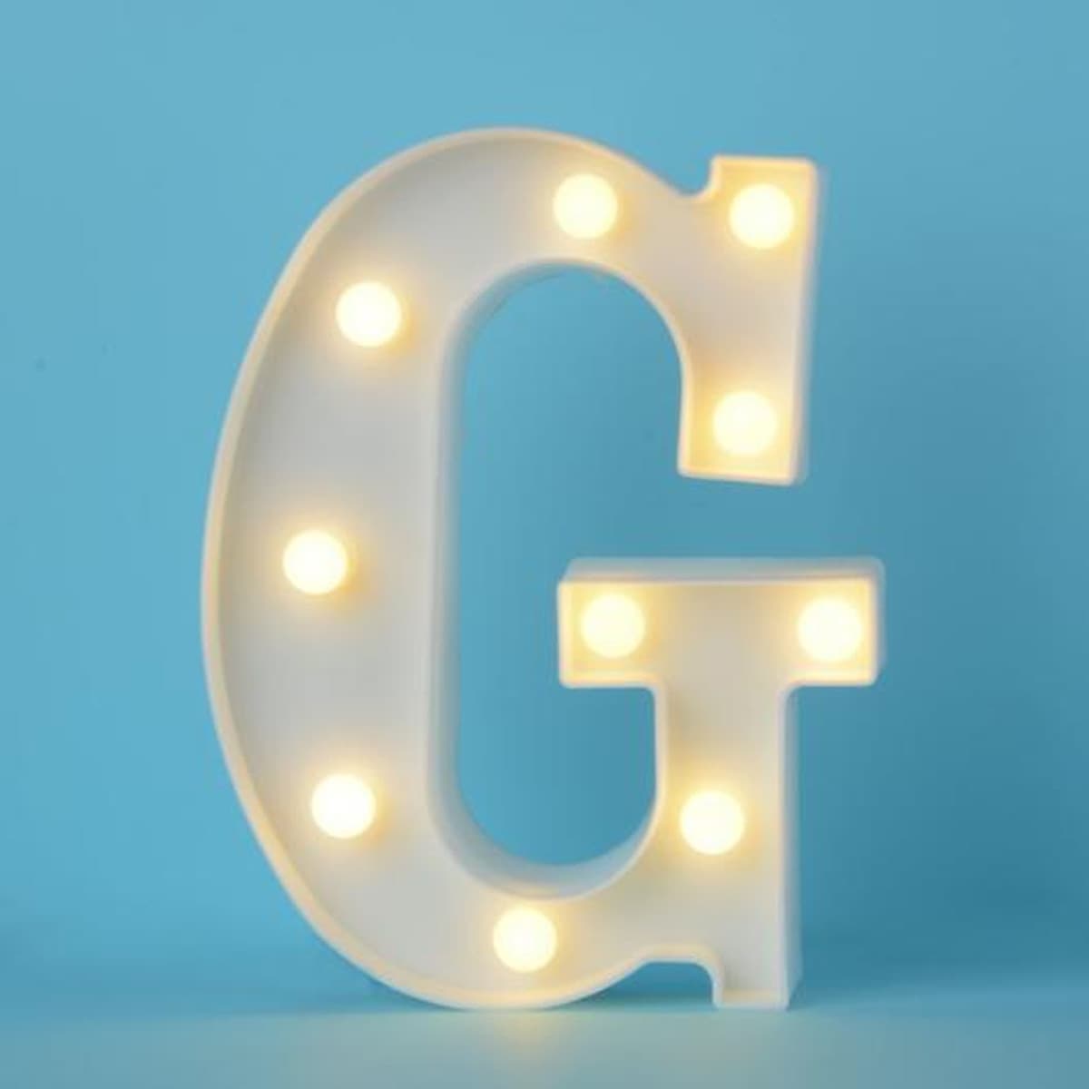 Đèn LED Chữ Cái Loại Lớn 22cm Trang Trí Tiệc Cưới, Sinh Nhật - 26 Chữ Cái