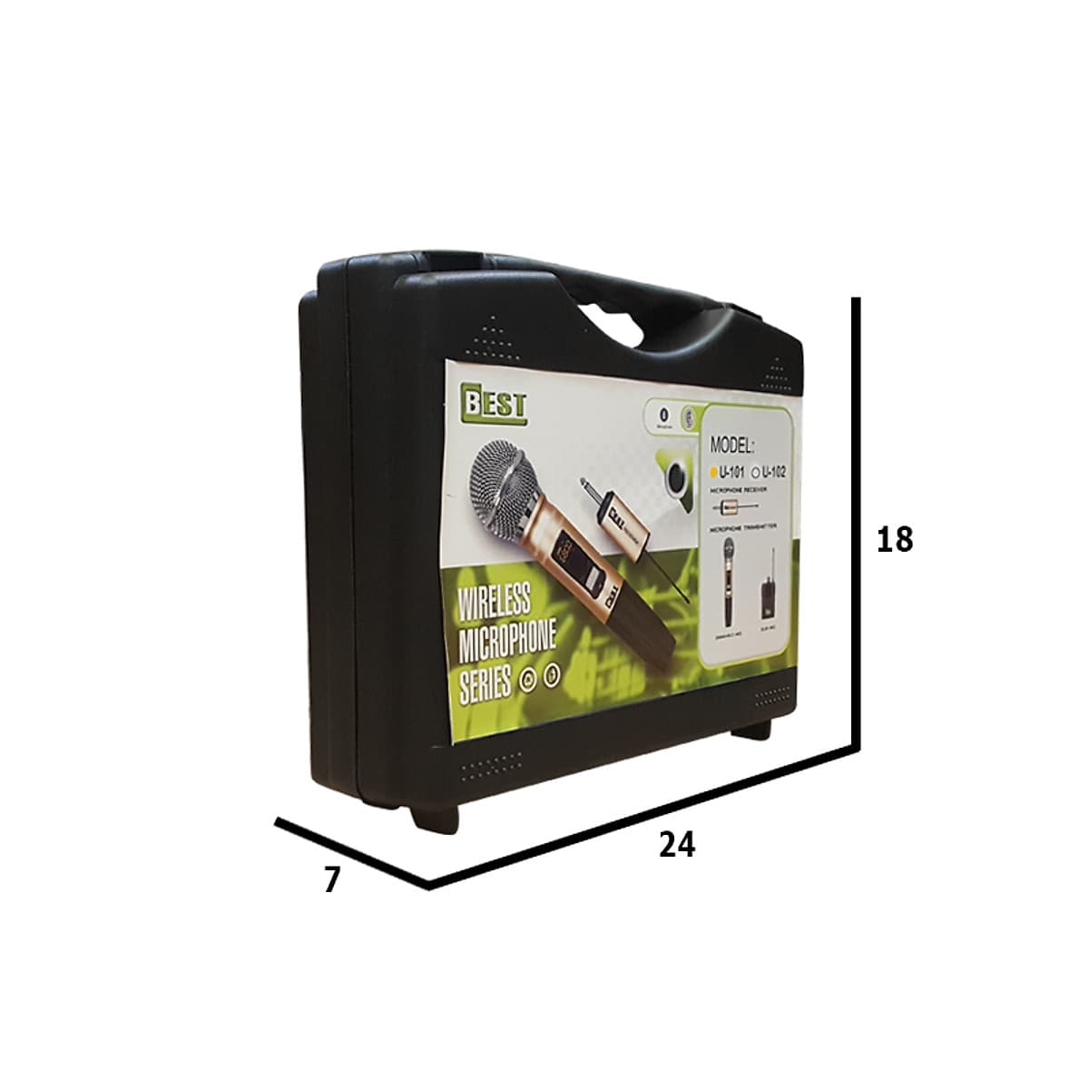 Bộ micro không dây Best U-101 - Hàng chính hãng