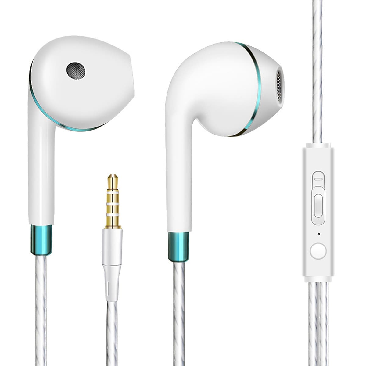 JY Bass Earphone with Microphone Wired for iphone Andriod Phone