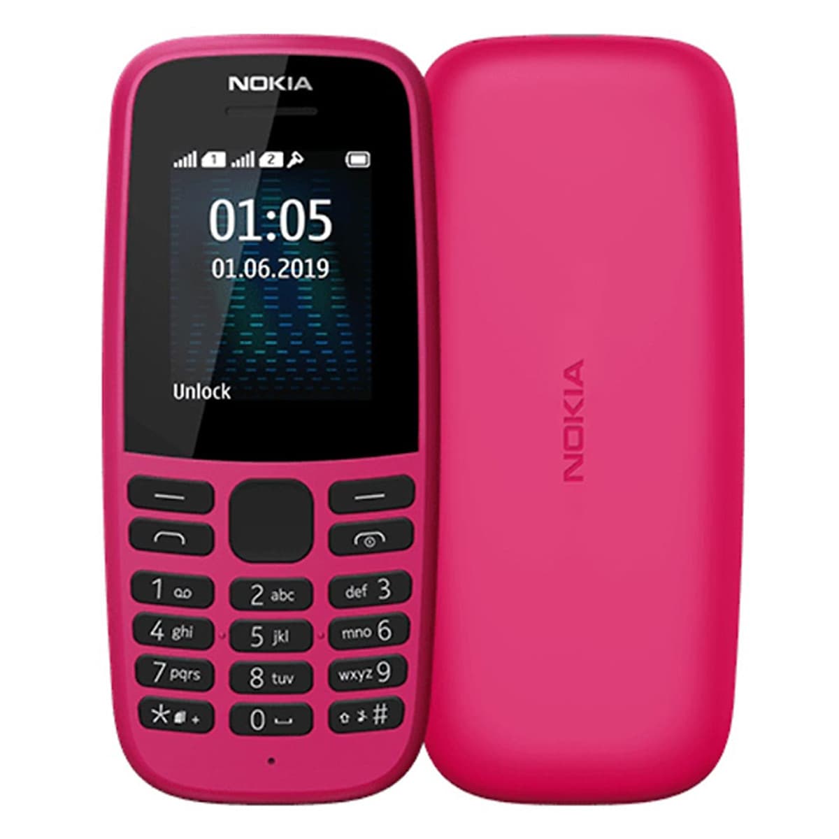 Điện Thoại Nokia 105 Dual Sim (2019) - Hàng Chính Hãng