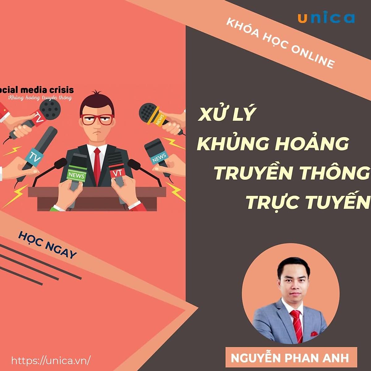  Khóa học MARKETING - Xử lý Khủng hoảng truyền thông trực tuyến dành cho doanh nghiệp & cá nhân