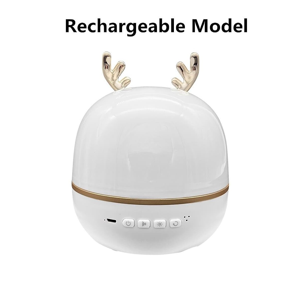 Chill Party-Đèn Chiếu Ngàn Sao 6 phong cách kiêm đèn ngủ xoay tự động, tích hợp phát nhạc bằng Bluetooth nhiều màu sắc tuyệt đẹp, sạc lại bằng USB