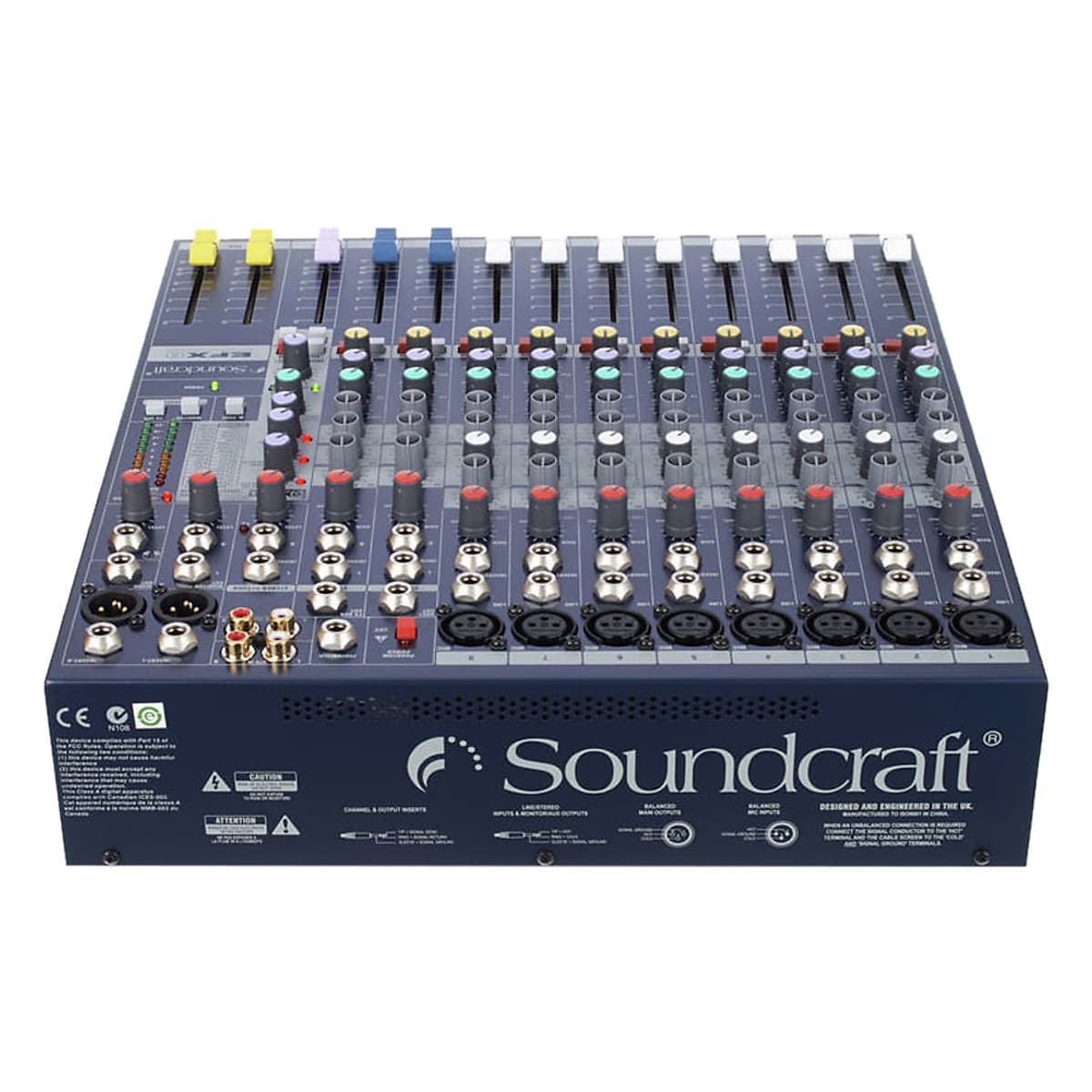 Bộ Trộn Âm Thanh Soundcraft EFX8 Console - Hàng Chính Hãng