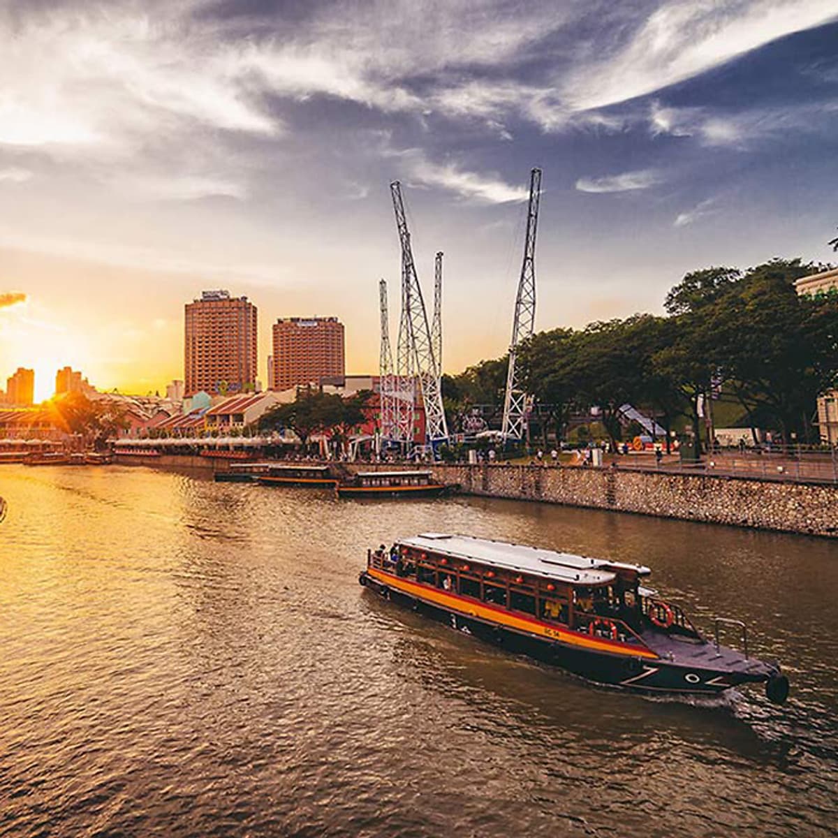 Vé Singapore River Cruise