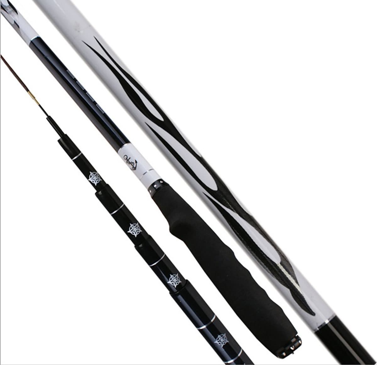 Cần câu cá - Cần câu tay carbon siêu cứng - Tặng kèm nhiều phụ kiện DCH02