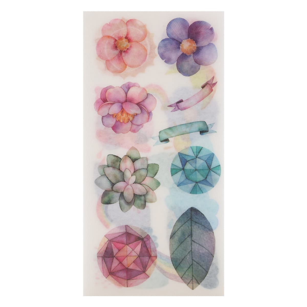 Bộ 6 Tấm Sticker Dán Trang Trí