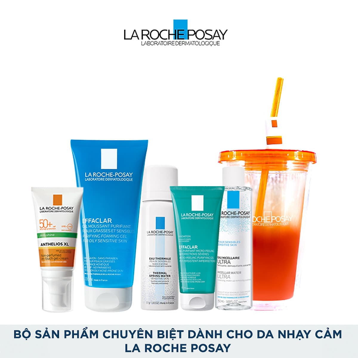 Bộ sản phẩm chuyên biệt dành cho da nhạy cảm La Roche Posay