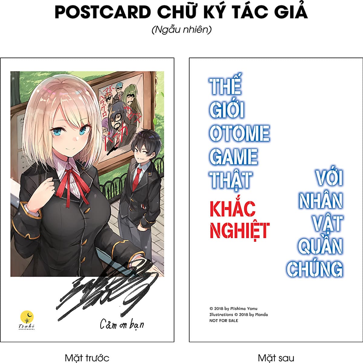 Thế Giới Otomegame Thật Khắc Nghiệt Với Nhân Vật Quần Chúng (Tập 1) - Tặng Kèm: 01 Postcard  (9 x 15 cm) Có Chữ Ký Tác Giả (Ngẫu Nhiên) + 01 Bookmark