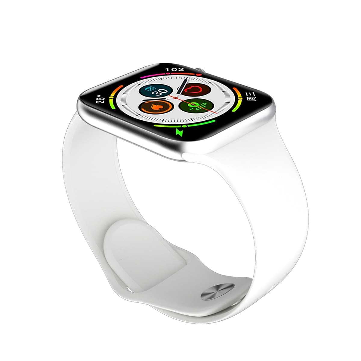 Đồng Hồ Thông Minh Theo Dõi Vận Động Theo Dõi Sức Khỏe MOOSMOOK Air Pro Smartwatch - Hàng Chính Hãng