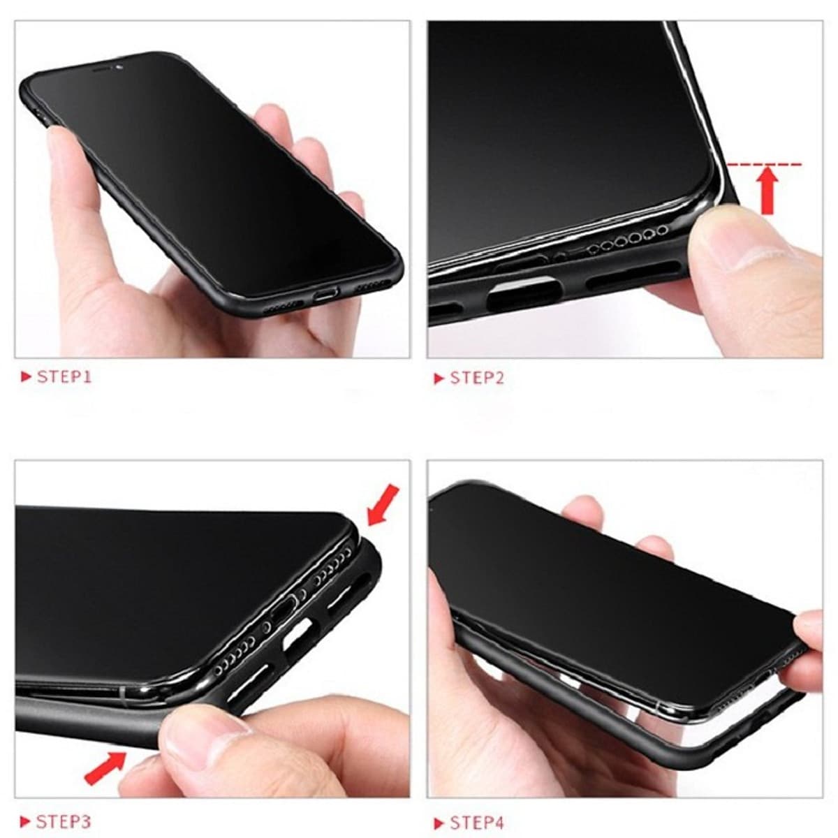 Ốp lưng điện thoại dành cho Iphone 7, iphone 8 mặt lưng kính cao cấp, chống va đập, chống trầy xước.