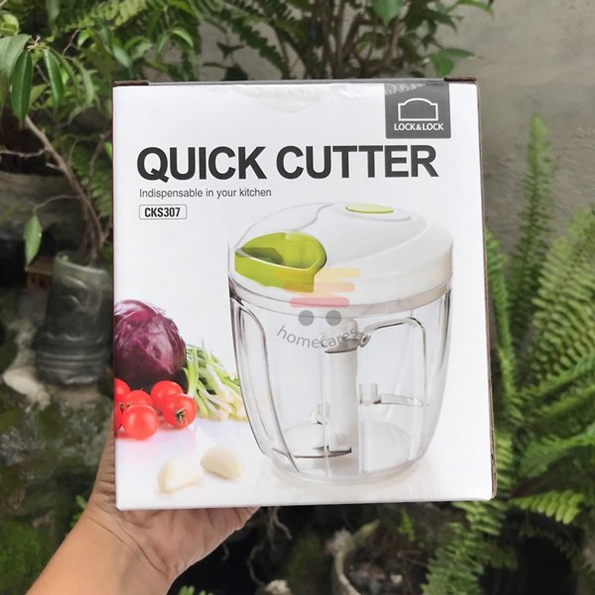 Dụng Cụ Tỏi Ớt Bằng Tay Lock&Lock Quick Chopper CKS310