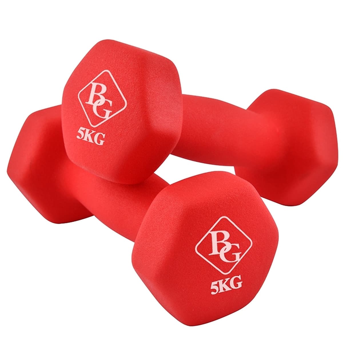 Bộ 2 tạ tay cao cấp tập Gym BG 5kg (hàng nhập khẩu)