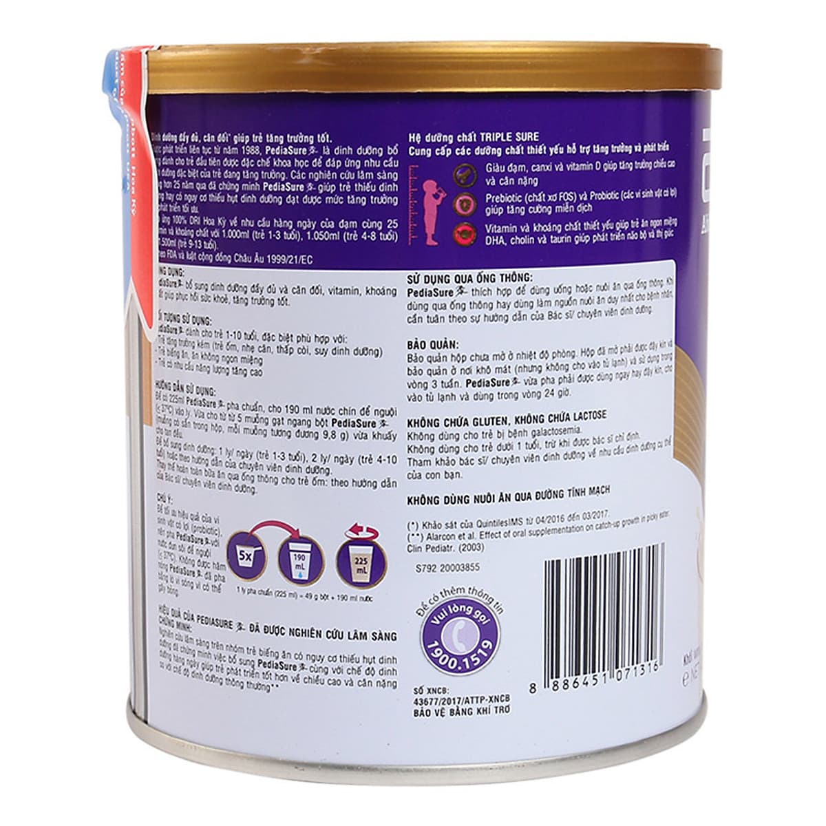 Sữa bột Pediasure (400g)