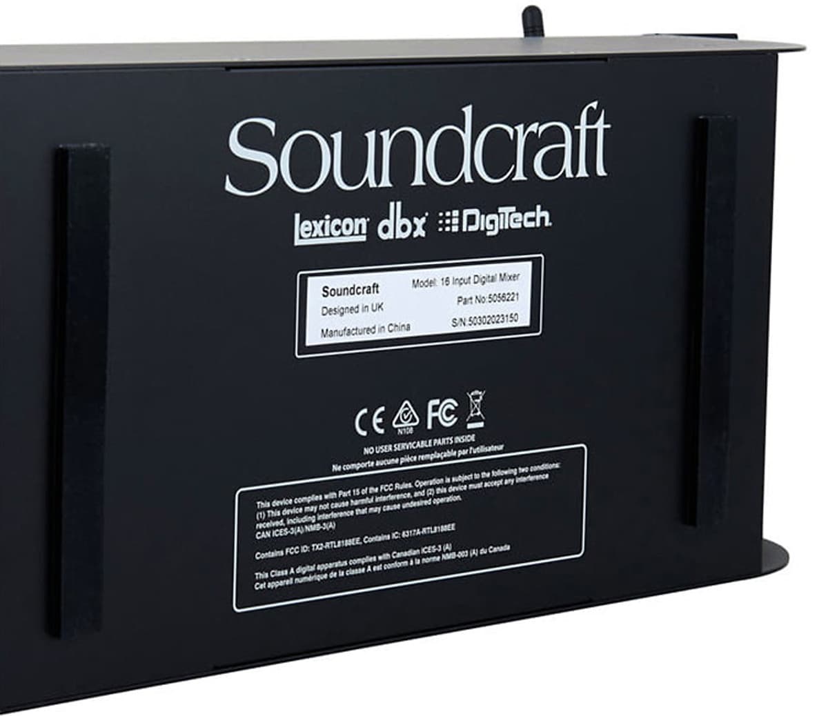 Bộ Trộn Âm Thanh Soundcraft UI16 Digital - Hàng Chính Hãng