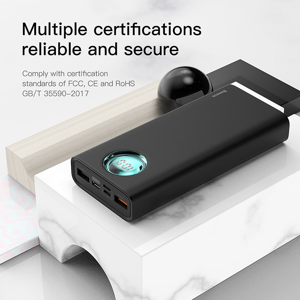 Pin dự phòng sạc nhanh Baseus 20000mAh