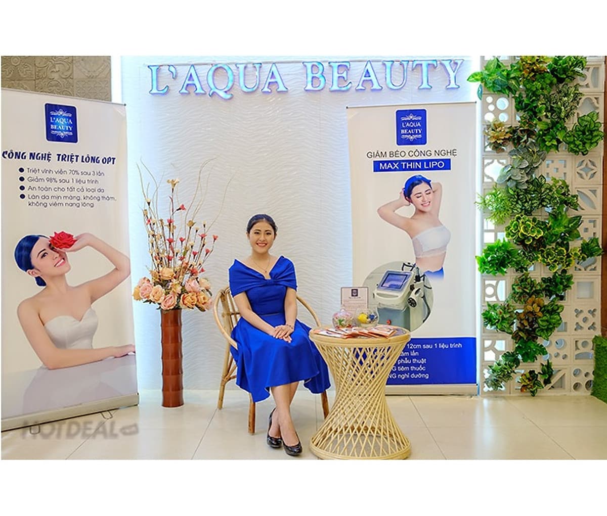 PHI THUYỀN HẤP TRẮNG DƯỠNG DA BODY VỚI TINH CHẤT NGỌC TRAI HÀN TẠI L’AQUA BEAUTY
