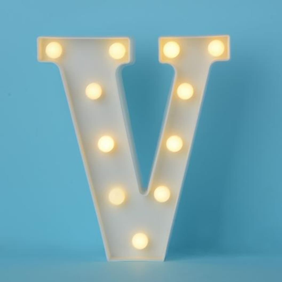 Đèn LED Chữ Cái Loại Lớn 22cm Trang Trí Tiệc Cưới, Sinh Nhật - 26 Chữ Cái