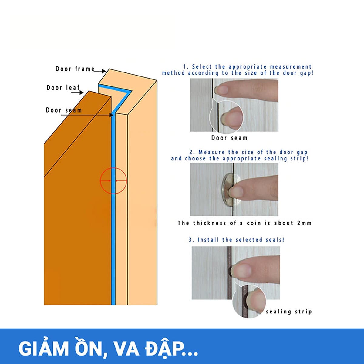 Gioăng cao su khung cửa, Gioăng cao su chữ D ( cuộn 6m)