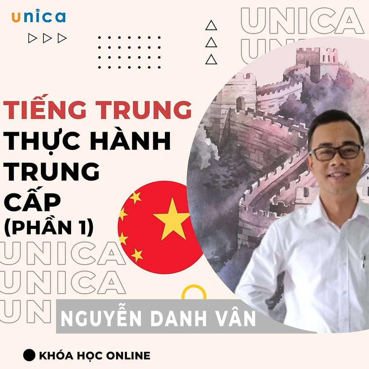  Khóa học NGOẠI NGỮ- Tiếng Trung ứng dụng thực hành cấp tốc (Trung cấp) -[UNICA.VN