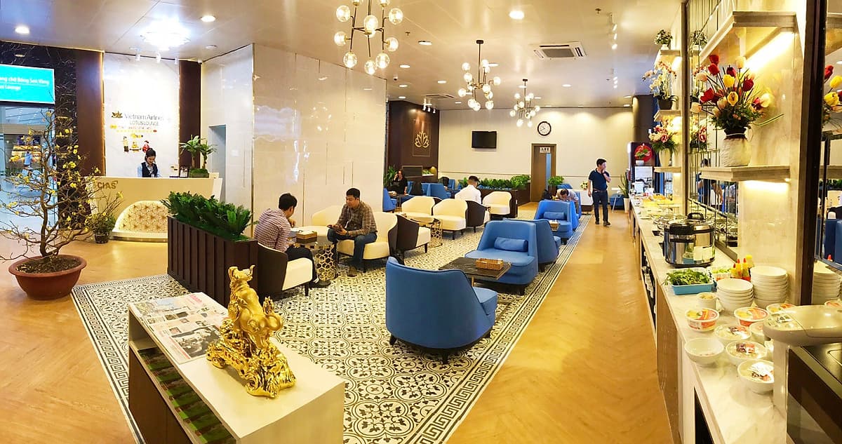 Phòng chờ thương gia  Lotus Lounge - Sân bay Cam Ranh