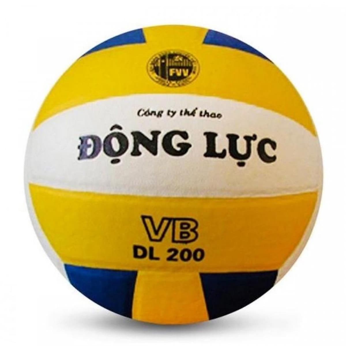 Quả Bóng Chuyền Động Lực DL200 tặng kèm lưới+kim bơm bóng(vàng /trắng)