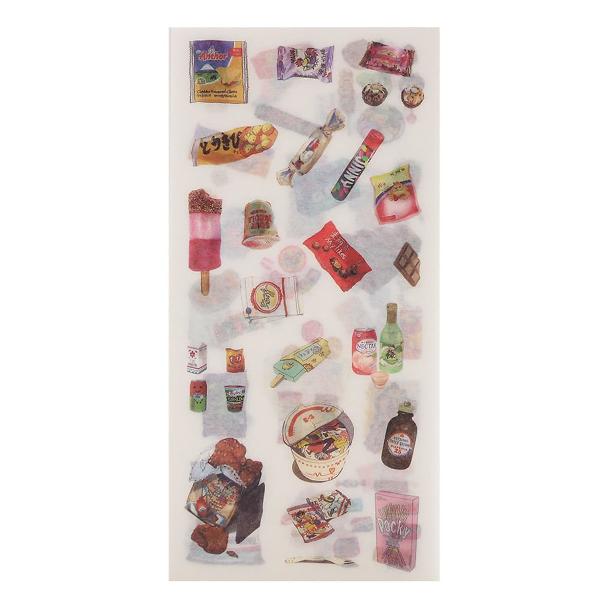 Bộ 6 Tấm Sticker Dán Trang Trí